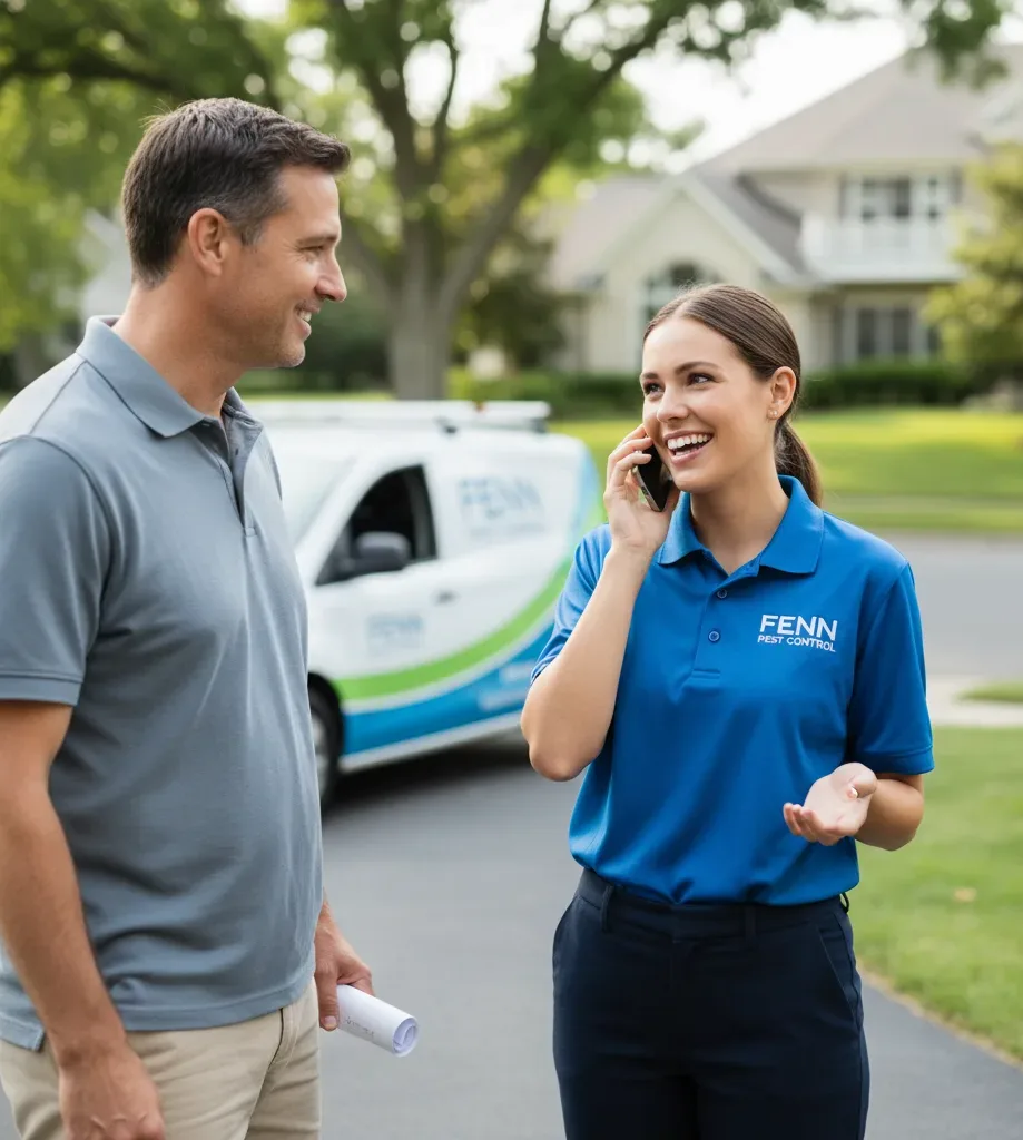 Fenn Pest Control customer support in Commiskey